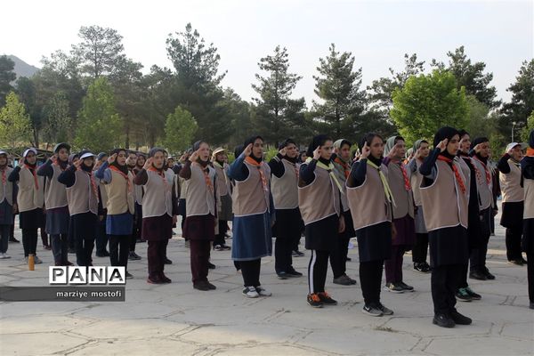 دومین روز از برگزاری اردوی دختران پیشتاز فارس