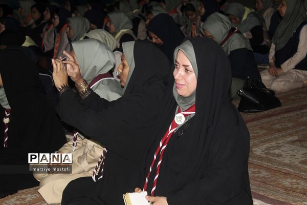دومین روز از برگزاری اردوی دختران پیشتاز فارس