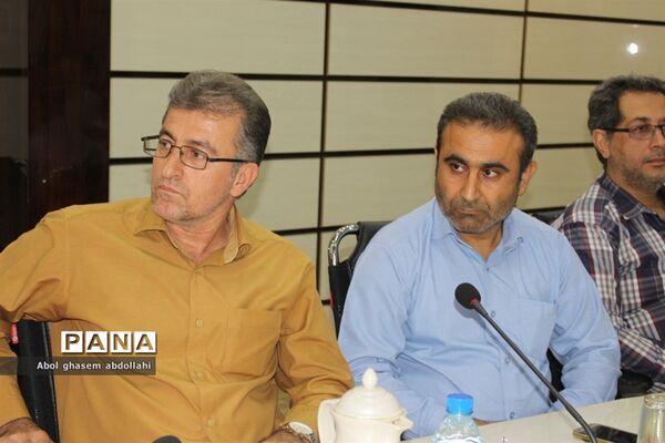 تودیع و معارفه سرپرست معاونت توسعه و پشتیبانی اداره کل آموزش و پرورش استان بوشهر