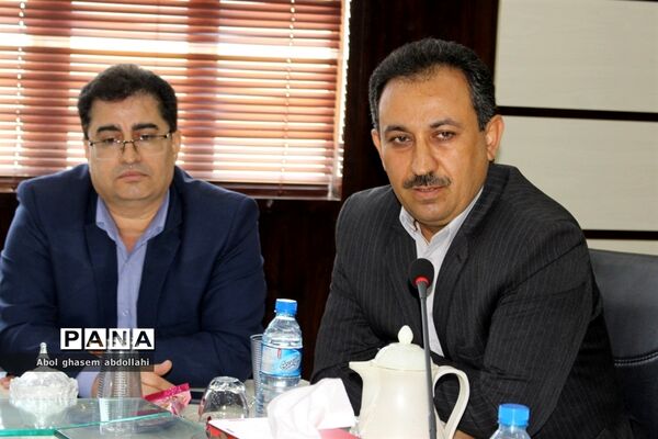 تودیع و معارفه سرپرست معاونت توسعه و پشتیبانی اداره کل آموزش و پرورش استان بوشهر