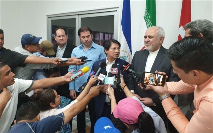 ظریف: ایران و نیکاراگوئه در برابر سیاست‌های توسعه‌طلبانه پیروز شده‌اند