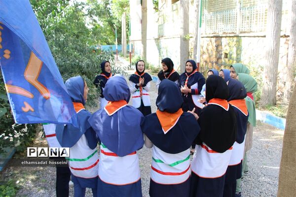 افتتاحیه اردوی استانی دانش‌آموزان  پیشتاز دختر استان یزد