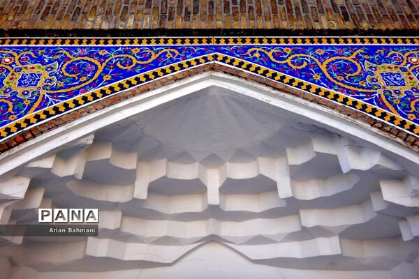 نمایی از مسجد جامع زنجان
