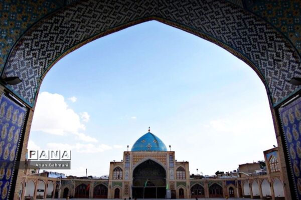 نمایی از مسجد جامع زنجان