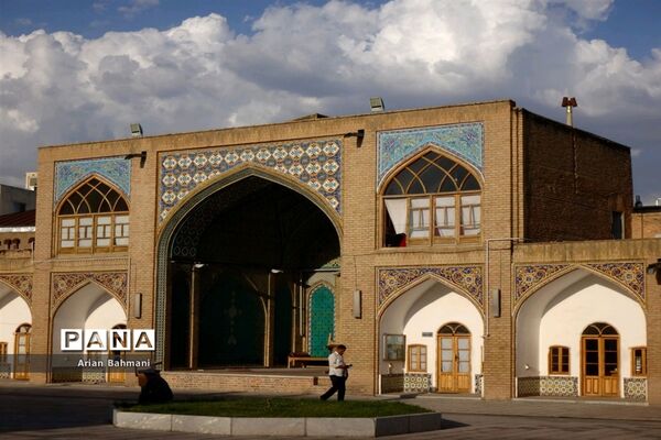نمایی از مسجد جامع زنجان