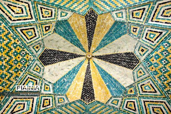 نمایی از مسجد جامع زنجان