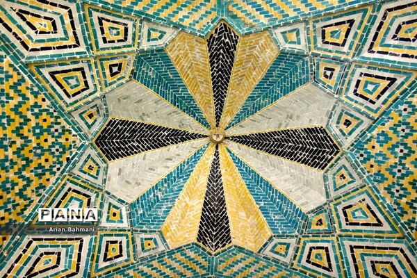 نمایی از مسجد جامع زنجان