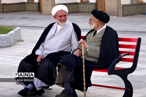 نمایی از مسجد جامع زنجان