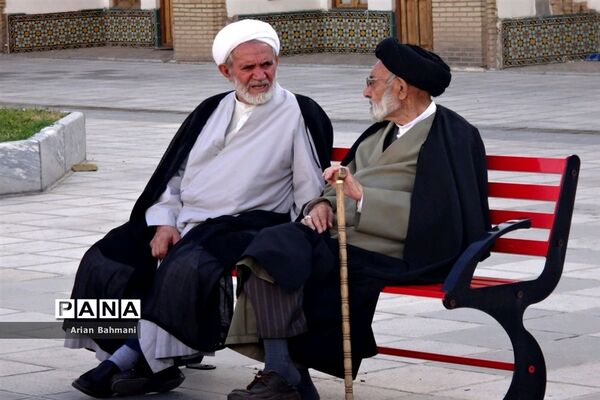 نمایی از مسجد جامع زنجان
