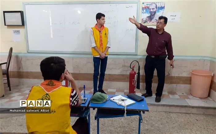 شرکت 14 دانش آموز پیشتاز در پیش اردوی آمادگی دانش آموزان ناحیه یک اهواز