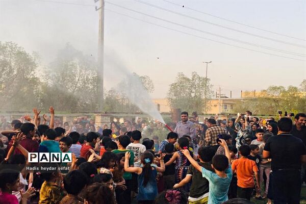 دومین جشنواره آب بازی در پارک والفجر برازجان