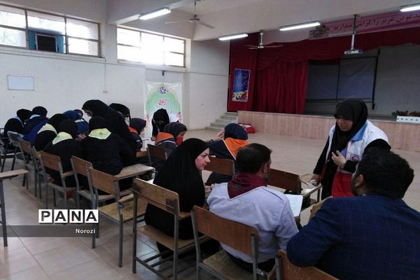 اردوی دانش‌آموزان پیشتاز شهرستان آرادان