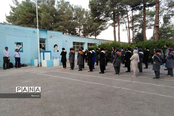 اردوی دانش‌آموزان پیشتاز شهرستان آرادان