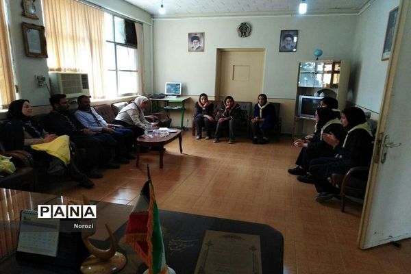 اردوی دانش‌آموزان پیشتاز شهرستان آرادان