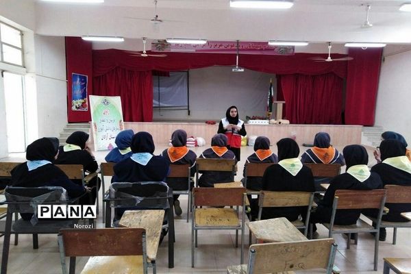 اردوی دانش‌آموزان پیشتاز شهرستان آرادان