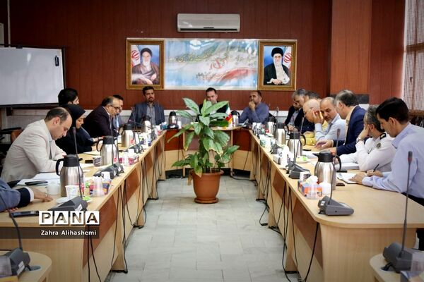نشست کارگروه سرویس مدارس شهر تهران
