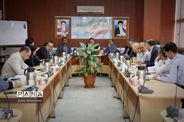 نشست کارگروه سرویس مدارس شهر تهران