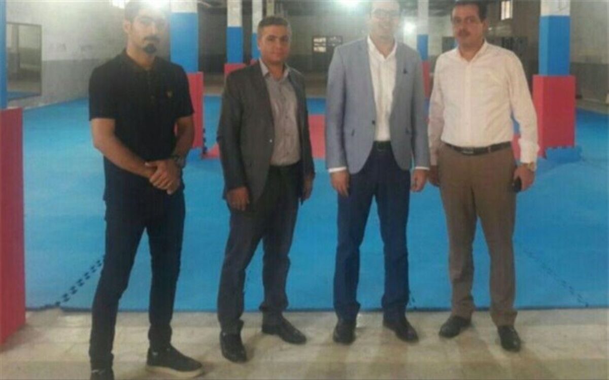 بازدید معاون مدیر کل و ریاست اداره ورزش و جوانان شهرستان ری از خانه کاراته فشافویه