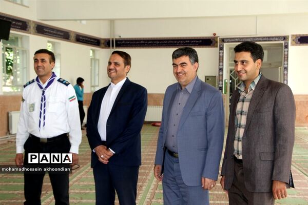 بازدید معاون پرورشی و فرهنگی اداره کل آموزش و پرورش استان از اردوی استانی پیشتازان پسر