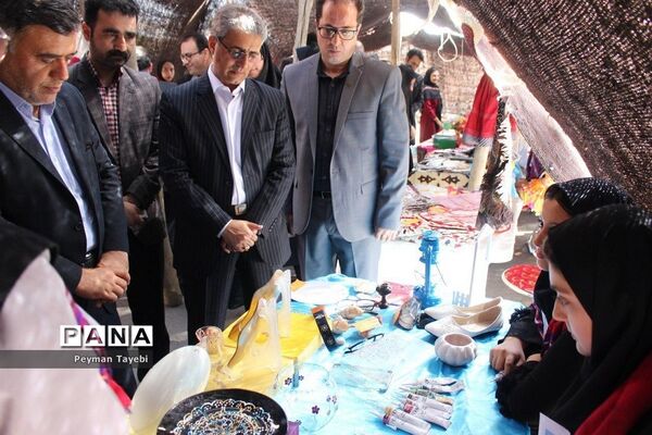 آیین افتتاحیه جشنواره نوجوان خوارزمی (مرحله استانی) و بازارچه کارآفرینی -1