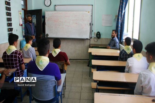 اردوی دانش‌آموزان پیشتاز شهرستان مهدیشهر