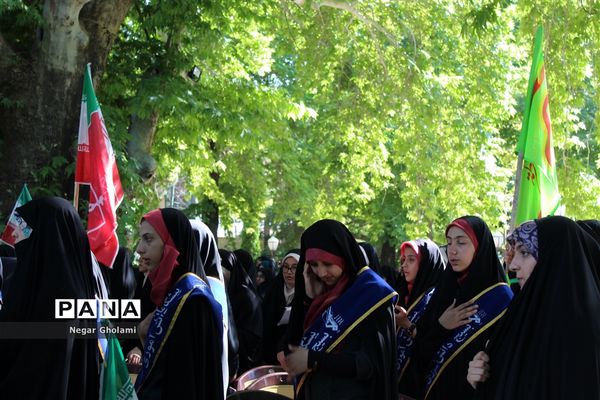 آیین اختتامیه اردوی طرح ولایت بسیج دانش‌آموزی