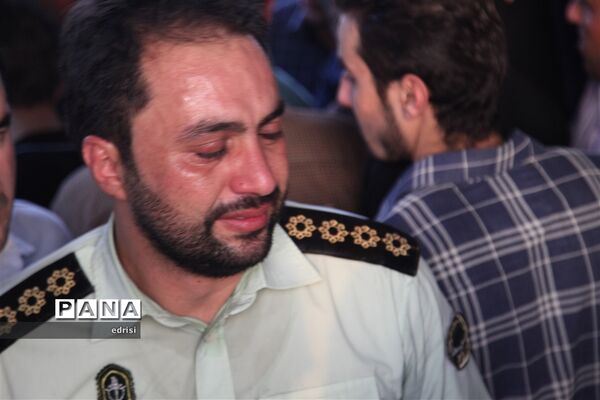 وداع باشکوه با پیکرسرهنگ شهیدعباس بهروزی درخِشت