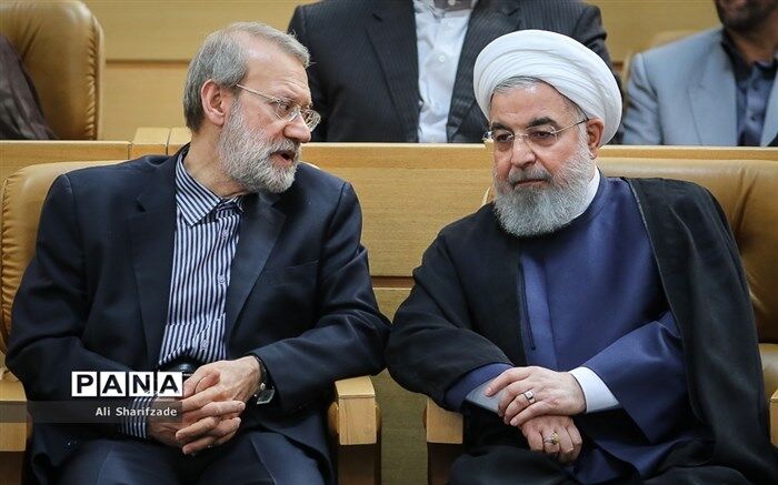نامه لاریجانی به روحانی برای تطبیق قوانین افزایش حقوق‌ها