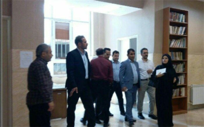 بازدید مدیر کل دفتر برنامه و بودجه وزارت فرهنگ و ارشاد اسلامی از مراکز فرهنگی شهرستان ری