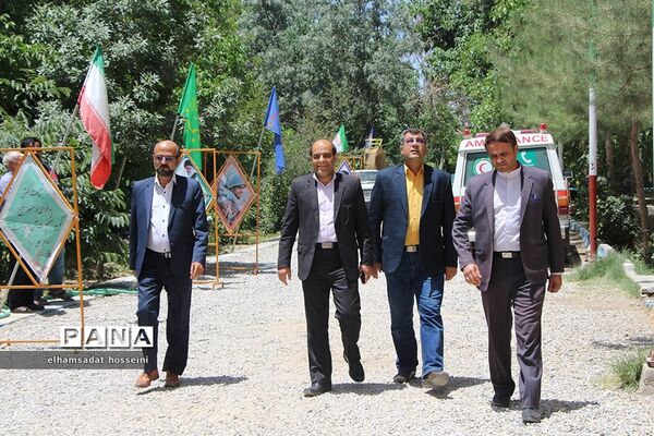 بازدید مدیرکل آموزش و پرورش استان یزد از اردوی استانی پیشتازان
