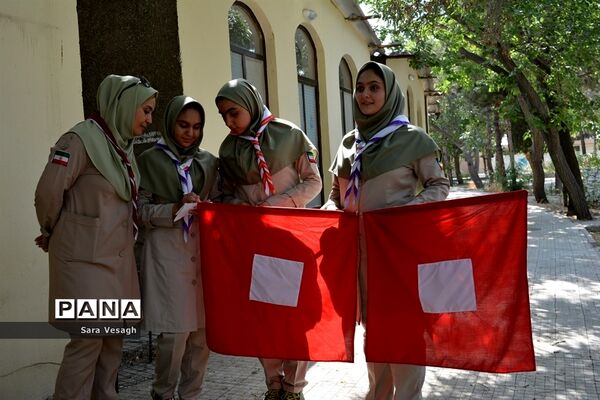 پیش اردوی ملی دختران پیشتاز شهرستان‌های استان تهران در شهریار