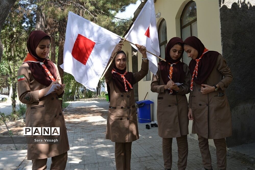 پیش اردوی ملی دختران پیشتاز شهرستان‌های استان تهران در شهریار