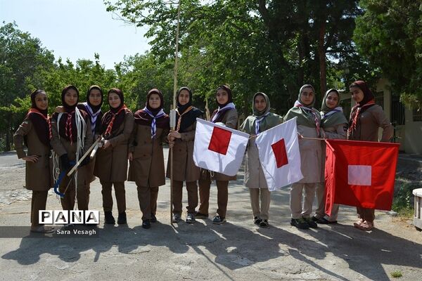 پیش اردوی ملی دختران پیشتاز شهرستان‌های استان تهران در شهریار