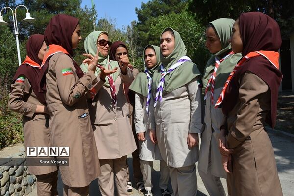 پیش اردوی ملی دختران پیشتاز شهرستان‌های استان تهران در شهریار