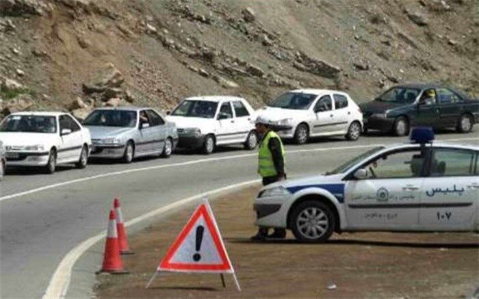 ترافیک سنگین درمحور چالوس