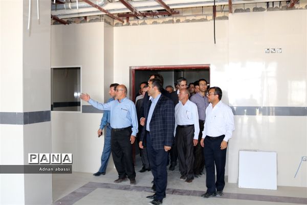 بازدید از بیمارستان ٣٢تخت خوابی خیرساز صدیقی گله‌دار