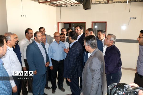 بازدید از بیمارستان ٣٢تخت خوابی خیرساز صدیقی گله‌دار