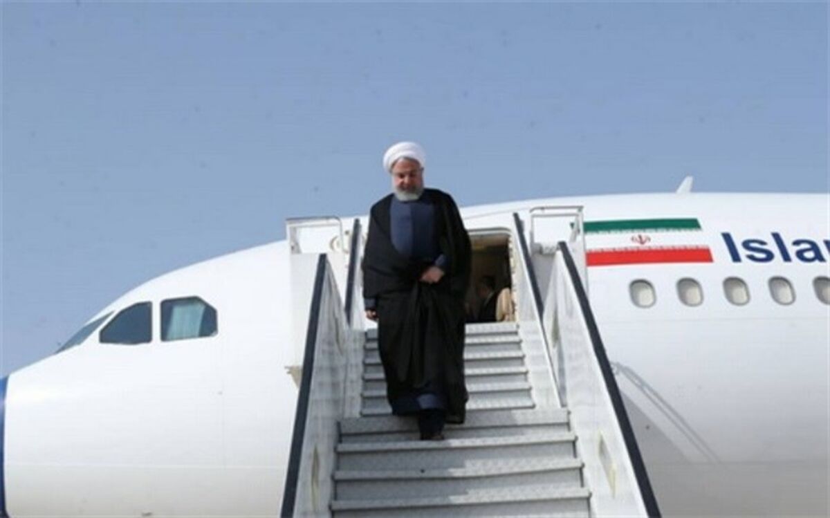 روحانی وارد تبریز شد