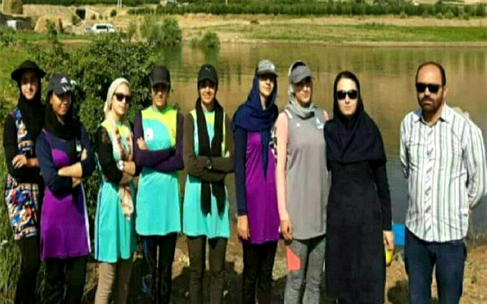 حضور ۱۵ دختر قایقران آذربایجان‌غربی در اردوی آمادگی المپیاد کشوری