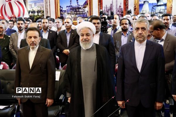 افتتاح بخش گاز نیروگاه سیکل ترکیبی هریس