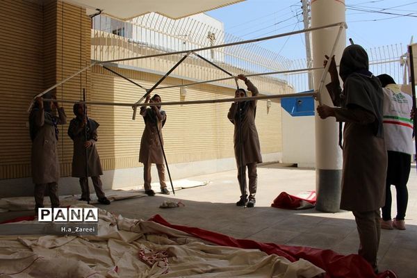 اردوی یک روزه پیشتازان دختر منتخب برای حضور در اردوی ملی