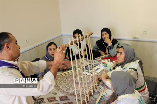 اردوی یک روزه پیشتازان دختر منتخب برای حضور در اردوی ملی