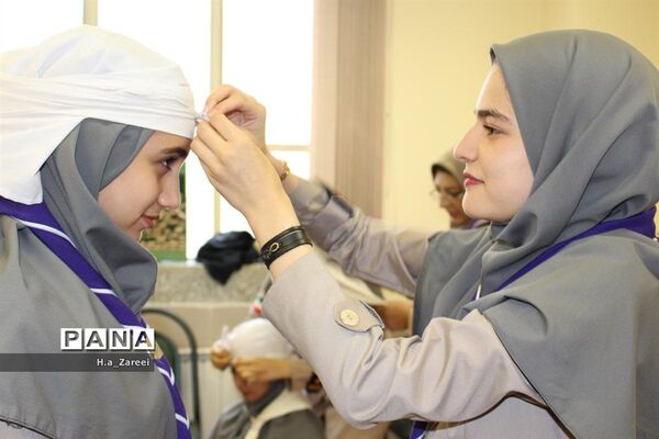 اردوی یک روزه پیشتازان دختر منتخب برای حضور در اردوی ملی