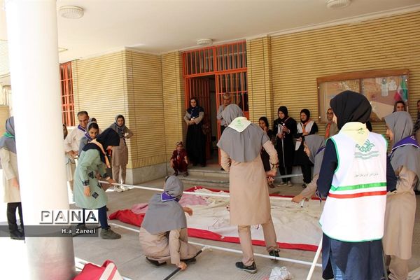 اردوی یک روزه پیشتازان دختر منتخب برای حضور در اردوی ملی