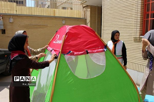 اردوی یک روزه پیشتازان دختر منتخب برای حضور در اردوی ملی