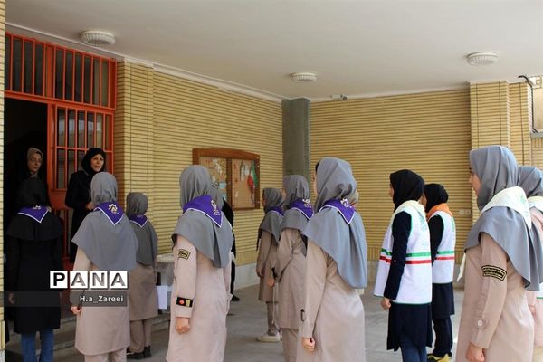 اردوی یک روزه پیشتازان دختر منتخب برای حضور در اردوی ملی