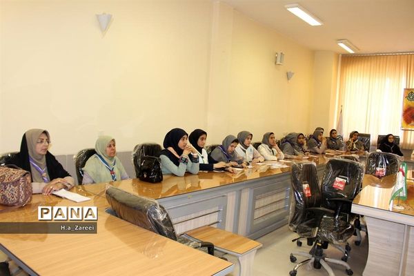 اردوی یک روزه پیشتازان دختر منتخب برای حضور در اردوی ملی