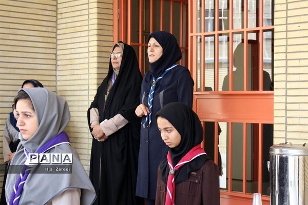 اردوی یک روزه پیشتازان دختر منتخب برای حضور در اردوی ملی