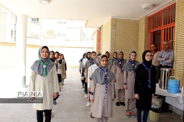 اردوی یک روزه پیشتازان دختر منتخب برای حضور در اردوی ملی