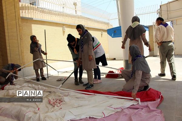 اردوی یک روزه پیشتازان دختر منتخب برای حضور در اردوی ملی